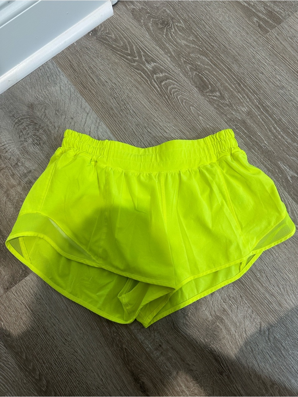 lululemon athletica Neon Yellow Women’s Athletic Shorts